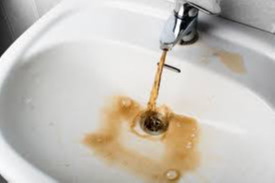 Rusty water still provided despite residents’ complaints